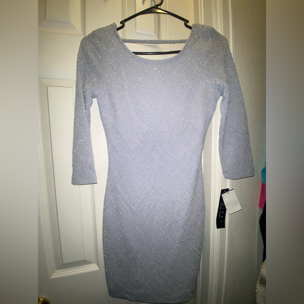 New blue sparkle dress